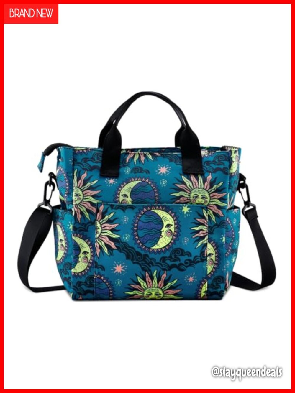 HAWEE Water Resistant Crossbody Shoulder Bag with Multiple Pockets